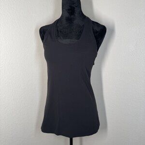 Lululemon Womens Black Racerback‎ Tank Top Medium